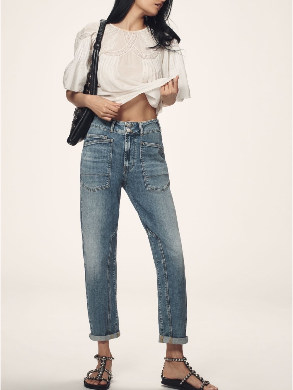 Pilcro Wandered Jean. Size 26 - Picture 11 of 12